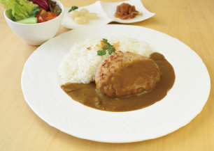 ハンバーグカレー