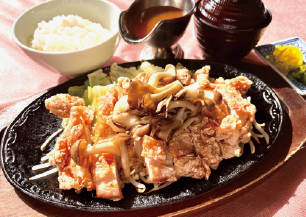 秋の山賊焼き