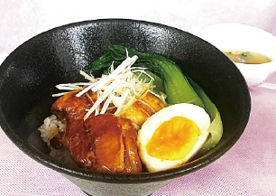 豚角煮丼
