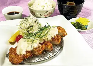 ねぎおろしトンカツ膳